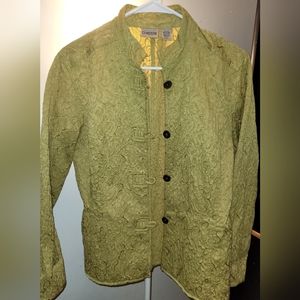 Chicos size small yellow green